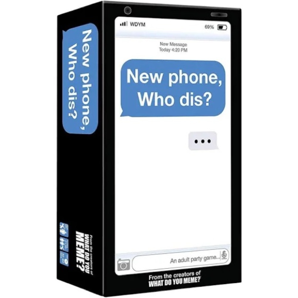 ‘New phone who dis?’ Card game